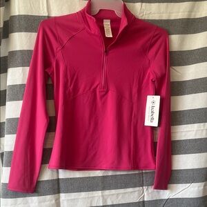 Women's Pink Long Sleeve Top